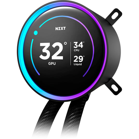 Nzxt kraken elite 360 rgb waterkoeling (zwart)