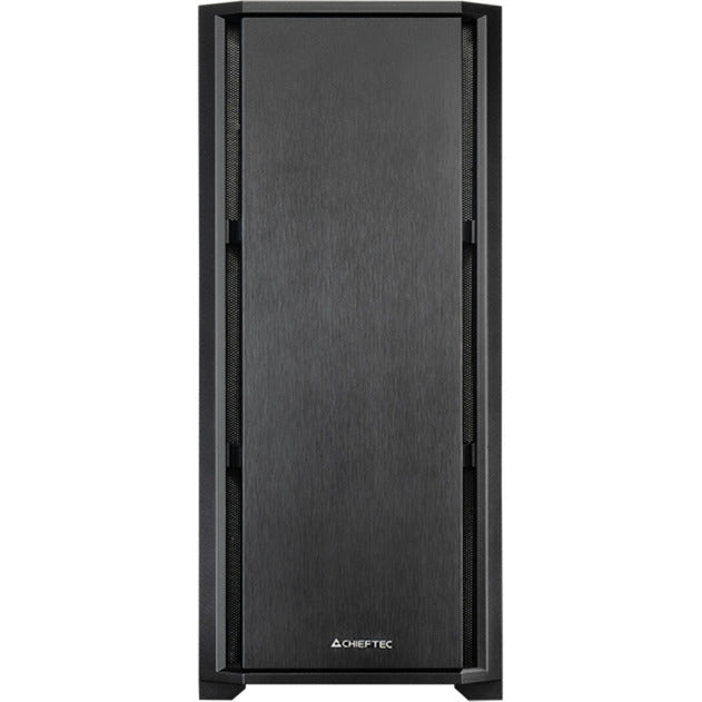 Afbeelding laden in galerijviewer, Chieftec pro midi q midi tower behuizing (zwart | 3x usb-a | 1x usb-c)
