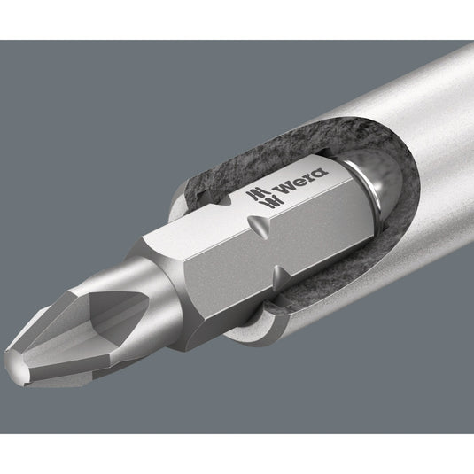 Wera kraftform kompakt 27 set 2 bitset (zwart groen, 7‑delig)