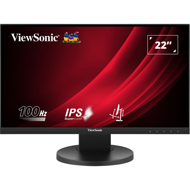 Afbeelding laden in galerijviewer, Viewsonic vg2208a 22 monitor (zwart, 1x hdmi, 1x displayport, usb-c, usb-a, sound, 100 hz)
