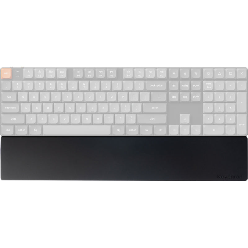 Afbeelding laden in galerijviewer, Keychron silicone palm rest voor k5 se k5 max k5 pro polssteun (zwart, low profile)
