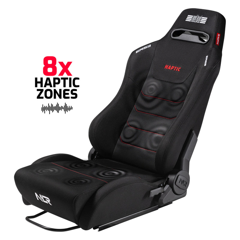 Afbeelding laden in galerijviewer, Next level racing ers3 haptic feedback sim racing seat racestoel (zwart)

