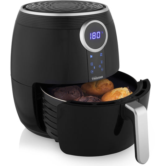 Tristar fr-6956 digitale crispy fryer heteluchtfriteuse (zwart, 4.5 liter)
