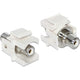 Delock keystone rca female naar rca female module kabel (86307)