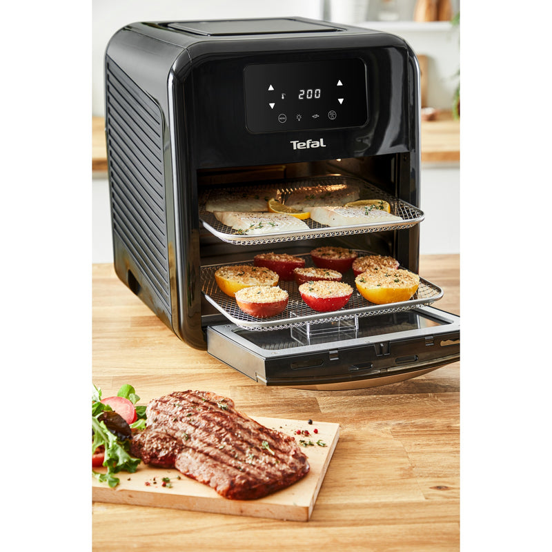 Afbeelding laden in galerijviewer, Tefal easy fry oven grill mini bakoven (zwart)
