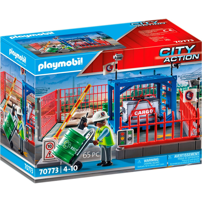 Afbeelding laden in galerijviewer, Playmobil city action - goederenmagazijn constructiespeelgoed (70773)
