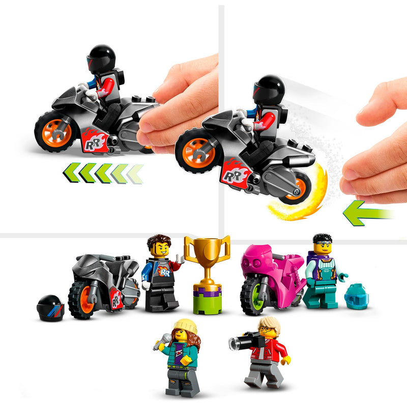 Afbeelding laden in galerijviewer, Lego city - ultieme stuntrijders uitdaging constructiespeelgoed (60361)
