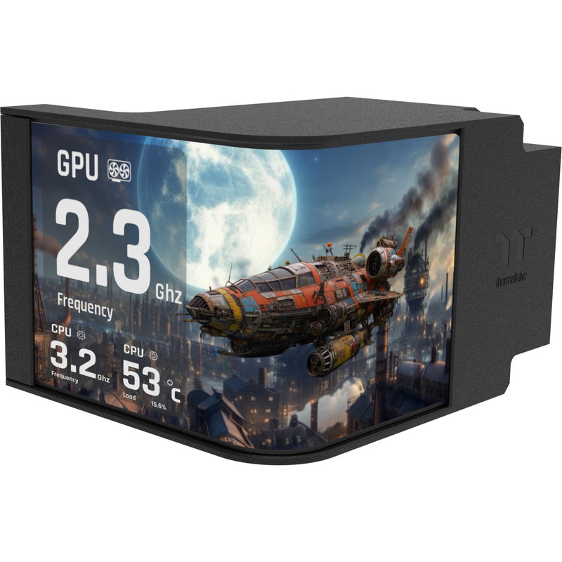 Afbeelding laden in galerijviewer, Thermaltake magcurve 360 ultra argb sync aio liquid cooler waterkoeling (zwart)
