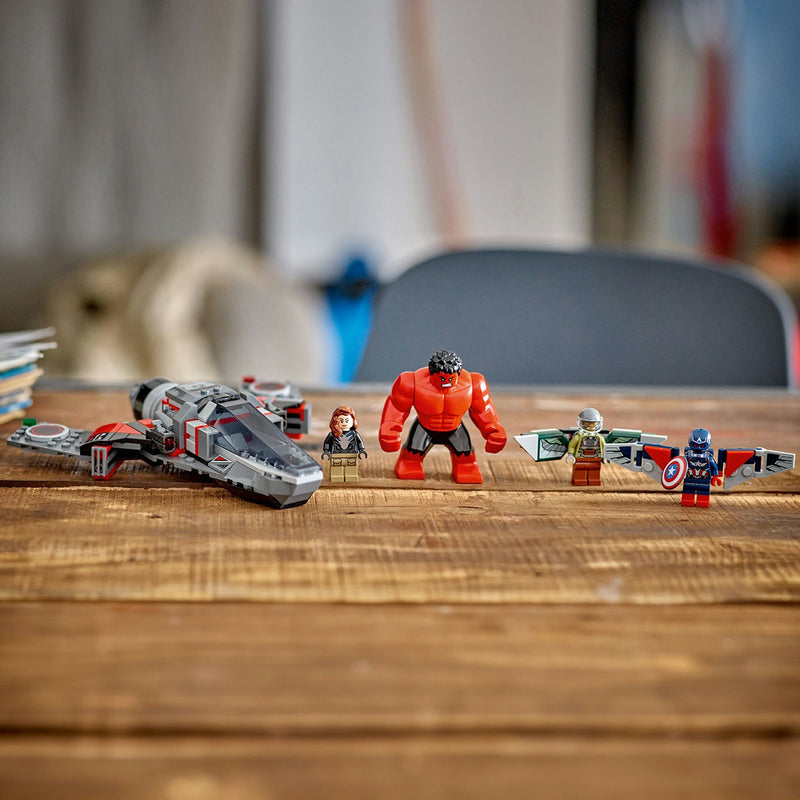 Afbeelding laden in galerijviewer, Lego marvel - captain america vs. rode hulk duel constructiespeelgoed (76292)
