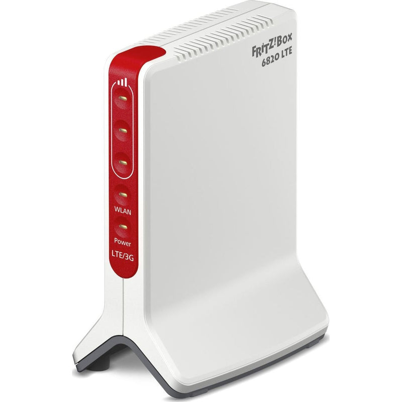 Afbeelding laden in galerijviewer, Fritz! box 6820 lte v3 international wlan lte router (wit rood, 4g (lte), 3g 3g+ (umts hspa+), mesh wi-fi)
