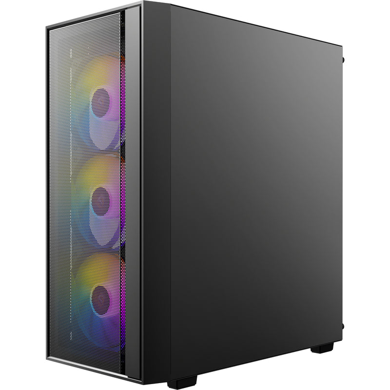 Afbeelding laden in galerijviewer, Antec ax65 argb midi tower behuizing (zwart | 3x usb-a | tempered glass)
