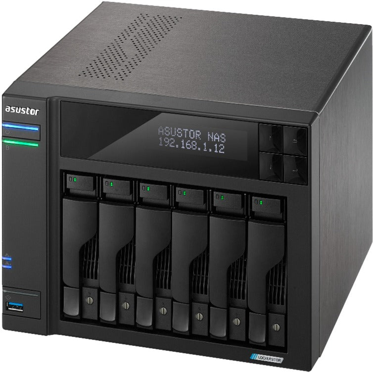 Afbeelding laden in galerijviewer, Asustor lockerstor 6 as6706t nas (zwart)
