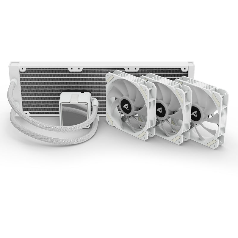 Afbeelding laden in galerijviewer, Sharkoon s60 argb waterkoeling (wit, 4-pin pwm)
