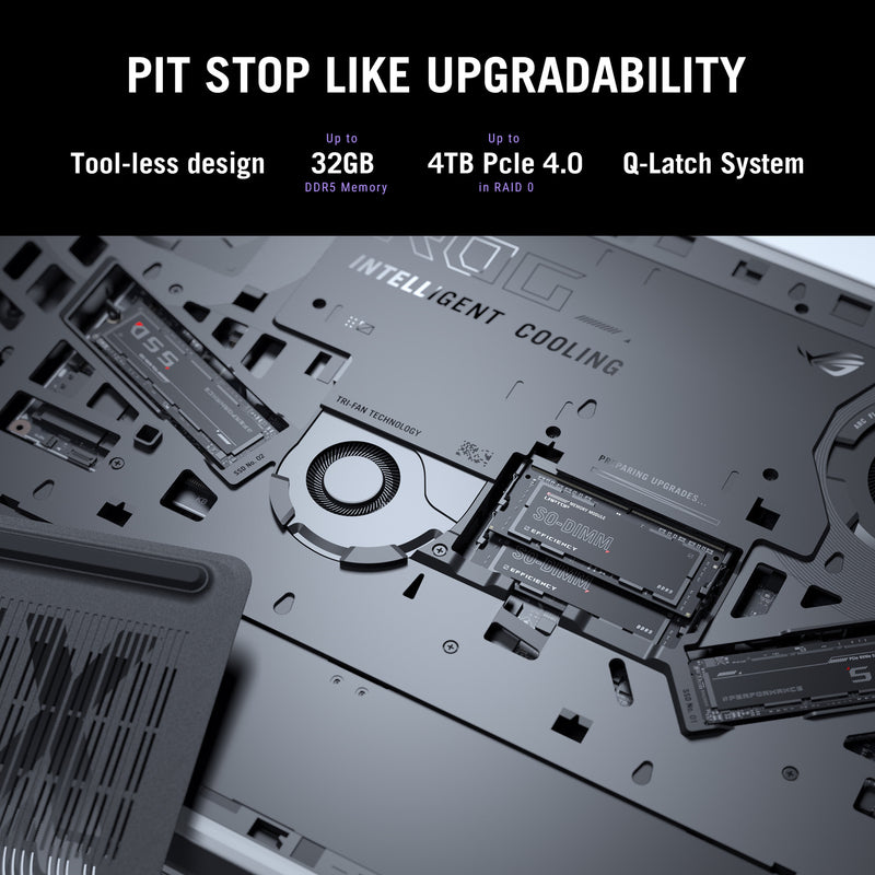 Afbeelding laden in galerijviewer, Asus rog strix g18 g815lp-s9164w 18 gaming laptop (donkergrijs | ultra 9 275hx | rtx 5070 | 32 gb | 1 tb ssd)
