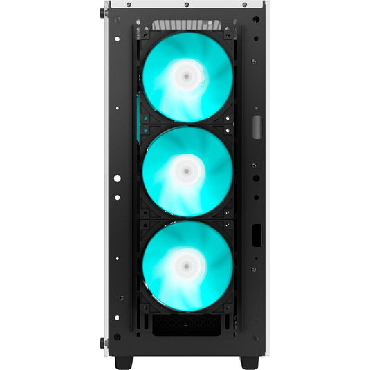 Deepcool cc560 v2 midi tower behuizing (wit | 2x usb-a | tempered glass)