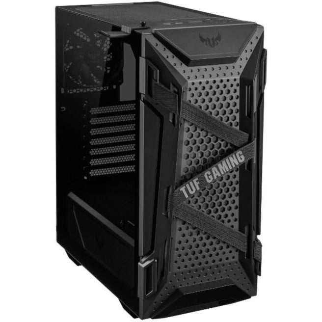 Afbeelding laden in galerijviewer, Asus tuf gaming gt301 midi tower behuizing (zwart | 2x usb-a | rgb | tempered glass)
