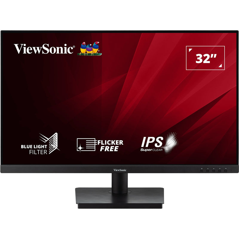 Afbeelding laden in galerijviewer, Viewsonic va3209-2k-mhd 31.5 monitor (zwart, 2x hdmi, 1x displayport, sound)
