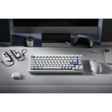 Keychron q1 he 8k magnetic switch keyboard (wit, us lay-out (qwerty), ultra-fast lime, 75%, rgb, hot swap, 8k)