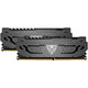 Patriot 16 gb ddr4-3200 kit werkgeheugen (grijs, pvs416g320c6k, viper steel, xmp)