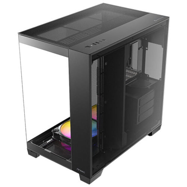 Afbeelding laden in galerijviewer, Antec c8 argb midi tower behuizing (zwart | 2x usb-a | 1x usb-c | tempered glass)
