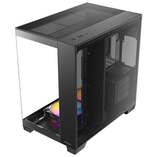 Antec c8 argb midi tower behuizing (zwart | 2x usb-a | 1x usb-c | tempered glass)