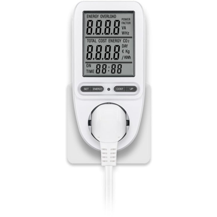 Afbeelding laden in galerijviewer, Goobay digitale energiekostenmeter pro meetapparaat (wit)
