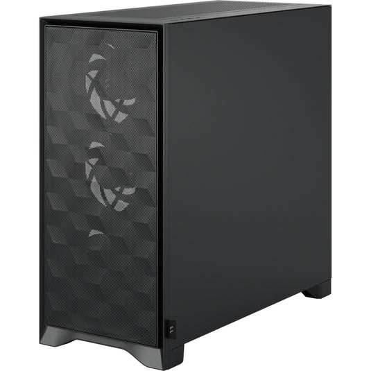 Fractal design pop 2 air midi tower behuizing (zwart | 1x usb-a | 1x usb-c | tempered glass)