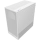 Nzxt h5 flow v2 midi tower behuizing (wit | 1x usb-a | 1x usb-c | tempered glass)