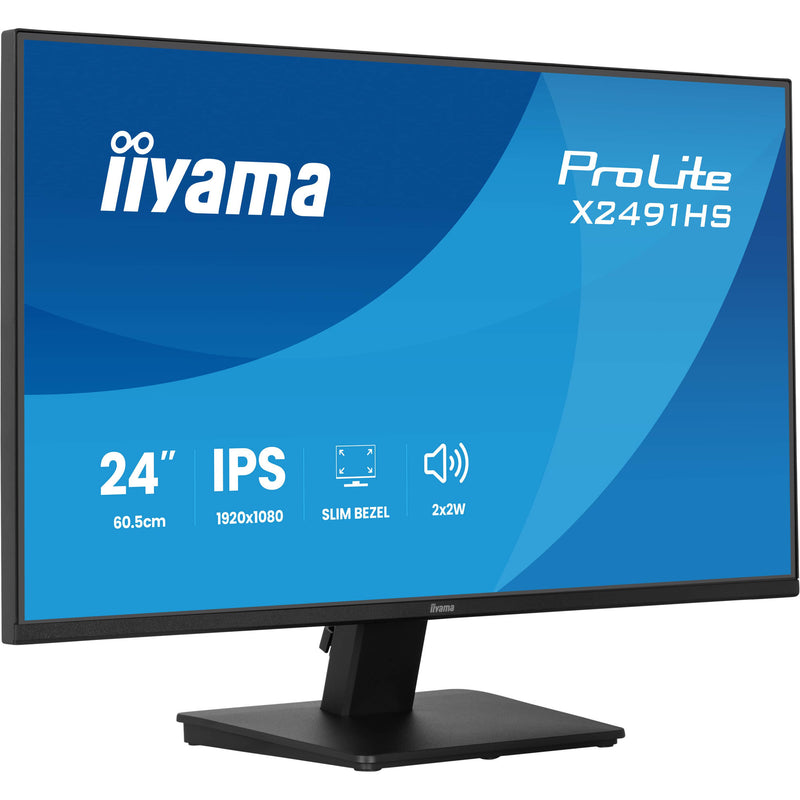 Afbeelding laden in galerijviewer, Iiyama prolite x2491hs-b1 23.8 monitor (zwart, 120 hz, hdmi, displayport, audio)
