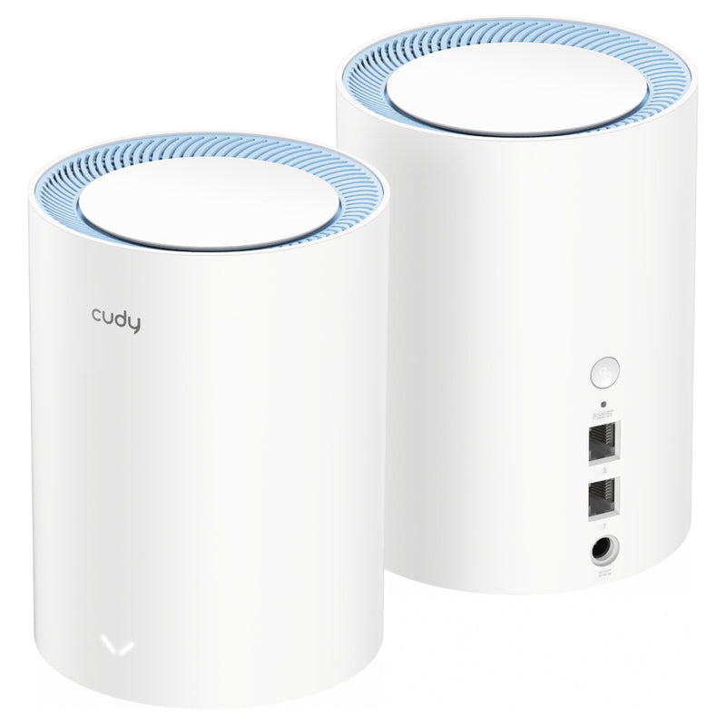 Afbeelding laden in galerijviewer, Cudy ac1200 mesh wi-fi system (3-pack) mesh router (wit)
