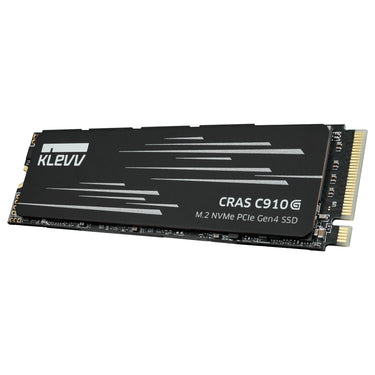 Klevv cras c910g 4 tb ssd (zwart, k04tbm2sp0-10g, pcie gen 4.0 x4, nvme 2.0)
