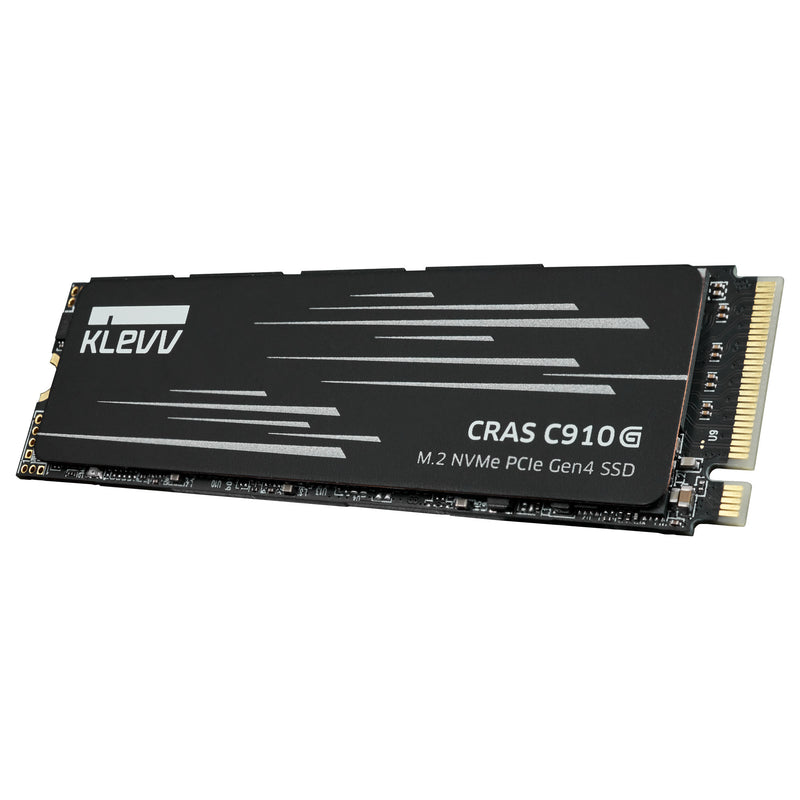 Afbeelding laden in galerijviewer, Klevv cras c910g 4 tb ssd (zwart, k04tbm2sp0-10g, pcie gen 4.0 x4, nvme 2.0)
