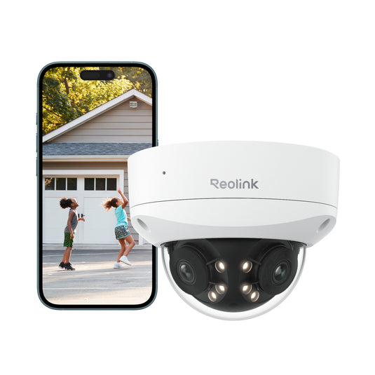 Reolink p737-a beveiligingscamera (wit, 4k uhd, 8mp, poe)