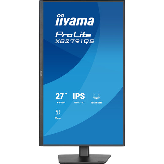 Iiyama prolite xb2791qs-b1 27 monitor (zwart (mat), hdmi, displayport, audio)