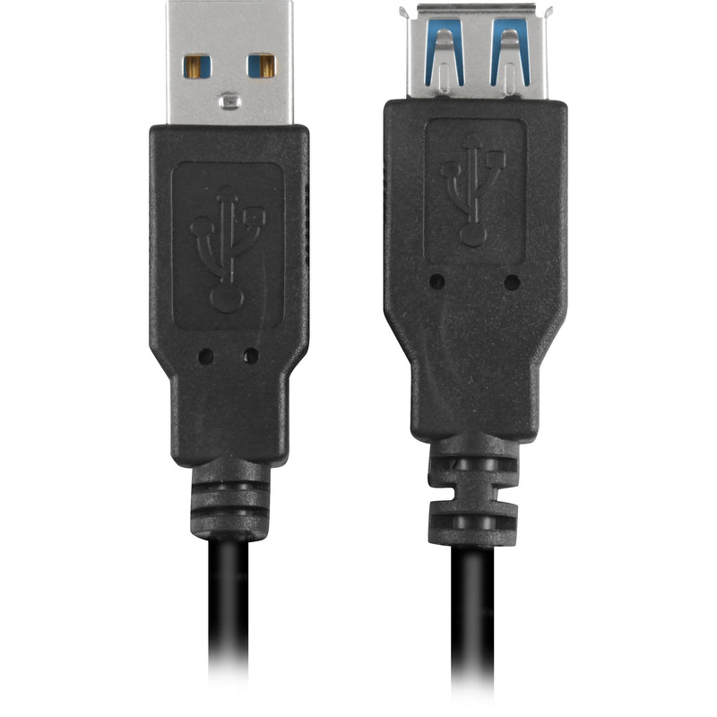 Afbeelding laden in galerijviewer, Sharkoon usb 3.0 verlengkabel (zwart, 3 meter)
