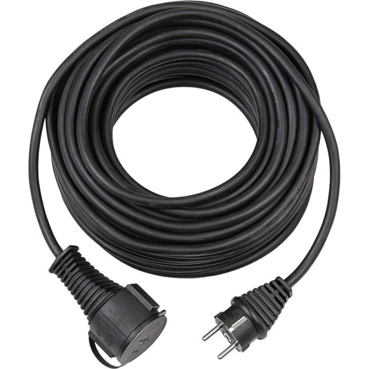Brennenstuhl bremaxx ip44 verlengsnoer 15m zwart at-n05v3v3-f 3g1,5 - 1169890