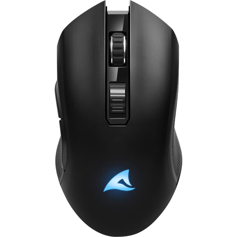Afbeelding laden in galerijviewer, Sharkoon skiller sgm30w gaming muis (zwart, 600 - 6000 dpi, rgb, 2.4 ghz usb)
