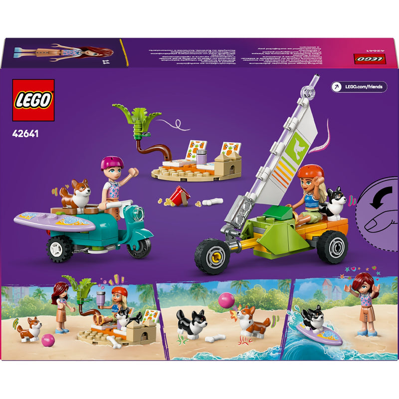 Afbeelding laden in galerijviewer, Lego friends - surf- en scooterplezier met de honden constructiespeelgoed (42641)
