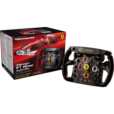 Thrustmaster ferrari f1 wheel add-on stuur add-on (zwart zilver, pc, playstation 3, playstation 4, xbox one)