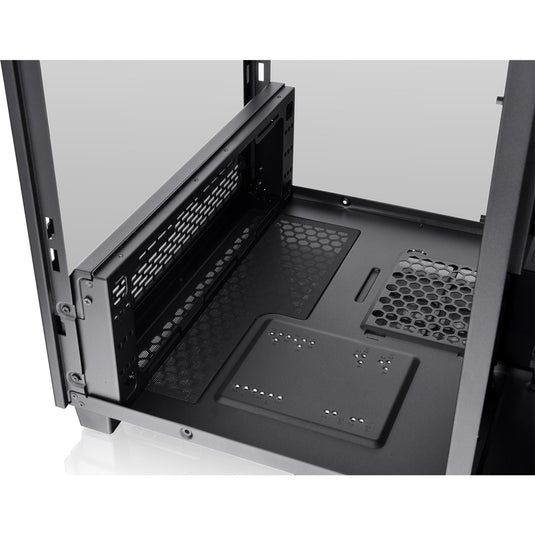Thermaltake the tower 500 midi tower behuizing (zwart | 4x usb-a | 1x usb-c | tempered glass)