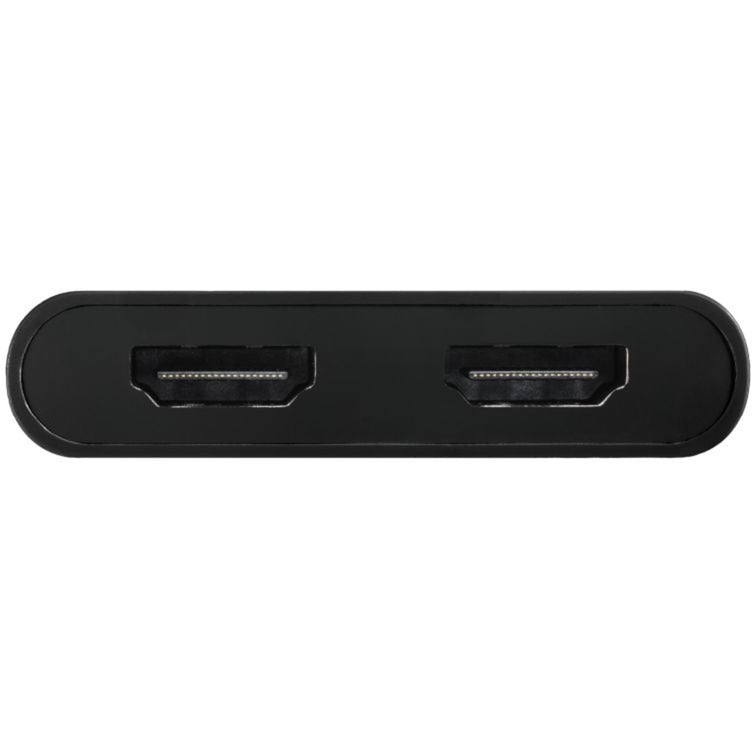 Afbeelding laden in galerijviewer, Club 3d usb-c naar usb-a adapter naar 2x hdmi splitter (zwart, displaylink)

