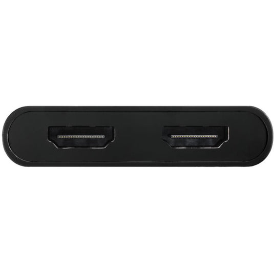 Club 3d usb-c naar usb-a adapter naar 2x hdmi splitter (zwart, displaylink)