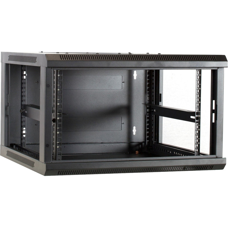 Afbeelding laden in galerijviewer, Dsi 6u wandkast met glazen deur - ds6606 server rack (zwart, 600 x 600 x 368mm)
