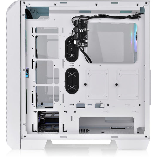 Thermaltake view 300 mx midi tower behuizing (wit | 2x usb-a | 1x usb-c | rgb | window)