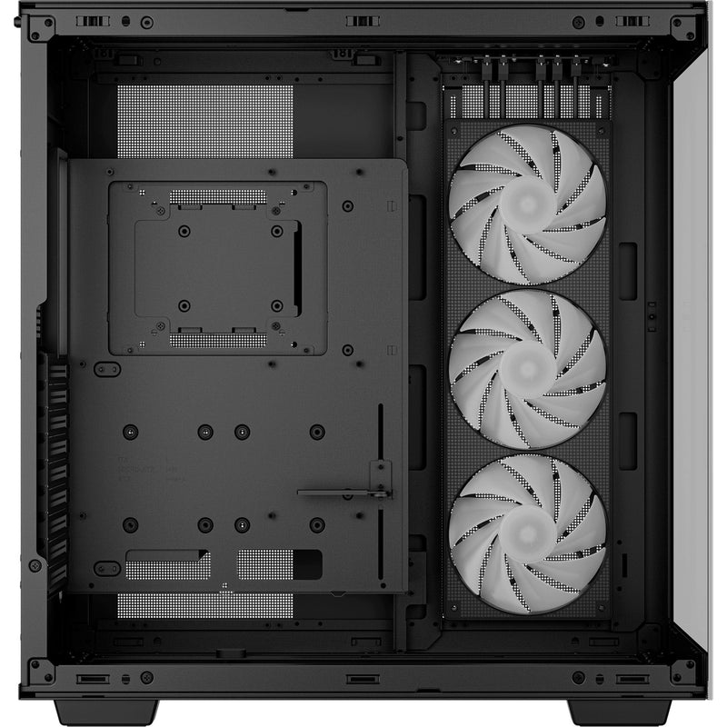 Afbeelding laden in galerijviewer, Deepcool ch780 midi tower behuizing (zwart | 4x usb-a | 1x usb-c | rgb | tempered glass)
