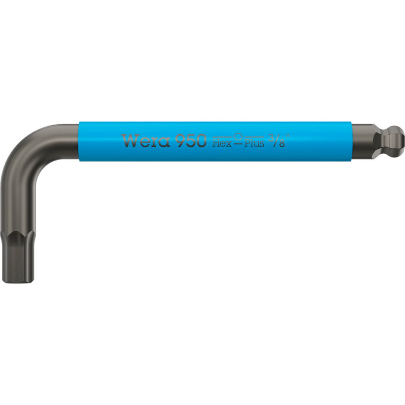 Afbeelding laden in galerijviewer, Wera 950 9 hex-plus multicolour imperial 3 stiftsleutelset, blacklaser (zwart, 9‑delig)
