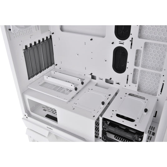 Thermaltake view 300 mx midi tower behuizing (wit | 2x usb-a | 1x usb-c | rgb | window)