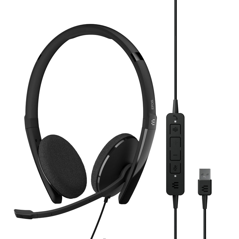 Afbeelding laden in galerijviewer, Epos adapt 160t usb ii over-ear headset (zwart)
