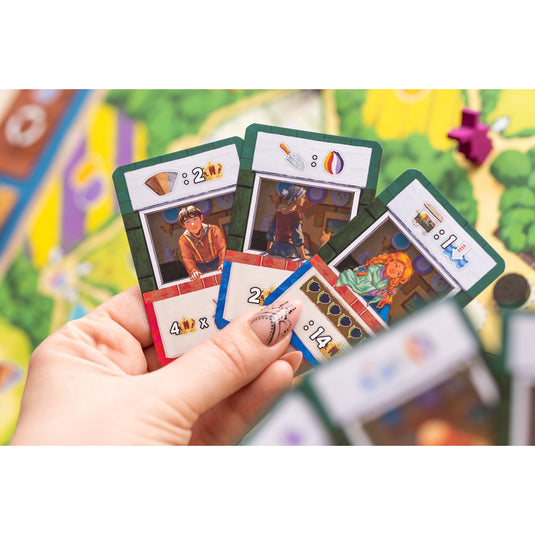 Asmodee board dice windmill valley - nederlandstalig bordspel voor 1-4 spelers