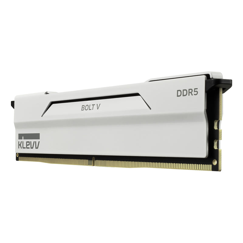 Afbeelding laden in galerijviewer, Klevv 32 gb ddr5-6000 (2x 16 gb) kit werkgeheugen (wit, kd5agu880-60a300i, bolt v, xmp 3.0, expo)
